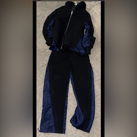 Zara Women’s Navy/Black Tracksuit Drawstring Pants
sz M/28 & Jacket Size S / 26 - Picture 6 of 16